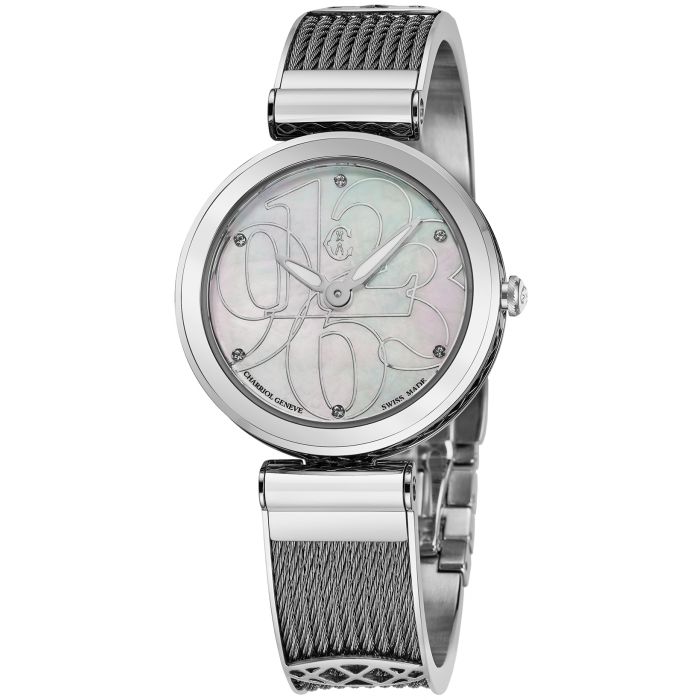 Charriol Forever Mixed Numerals Ladies Watch FE32101001