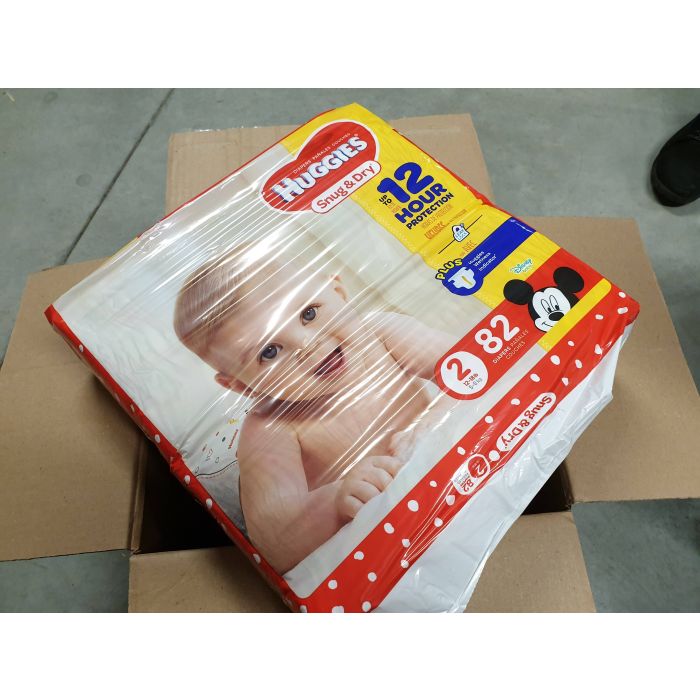 Huggies Snug & Dry - 82 pieces, Size 2 - Disney Mickey Mouse (Ražots ASV)