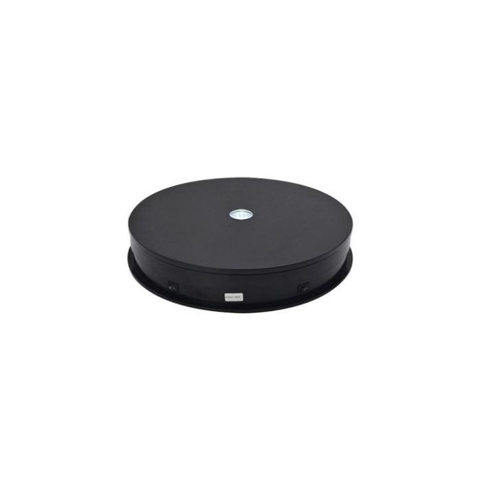 Extra Digital LED Rotating Turn-Table Display Stand, Round 30cm, Black EDA1759202A 9990000940875