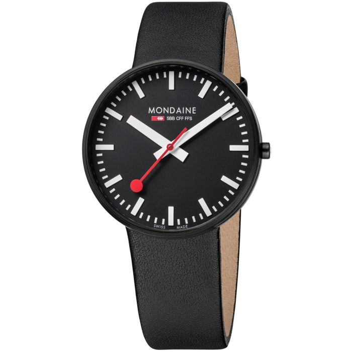Mondaine Giant Black And White Men's Watch A660.30328.64SBB