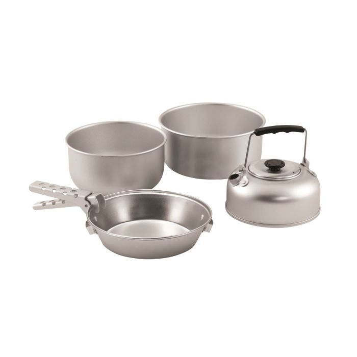 Easy Camp Cook Set Adventure M, Silver 580038 (5709388022219)