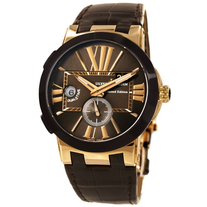 Ulysse Nardin Executive Dual Time Limited Edition of 99 Men's Watch 246-00-45-PCA