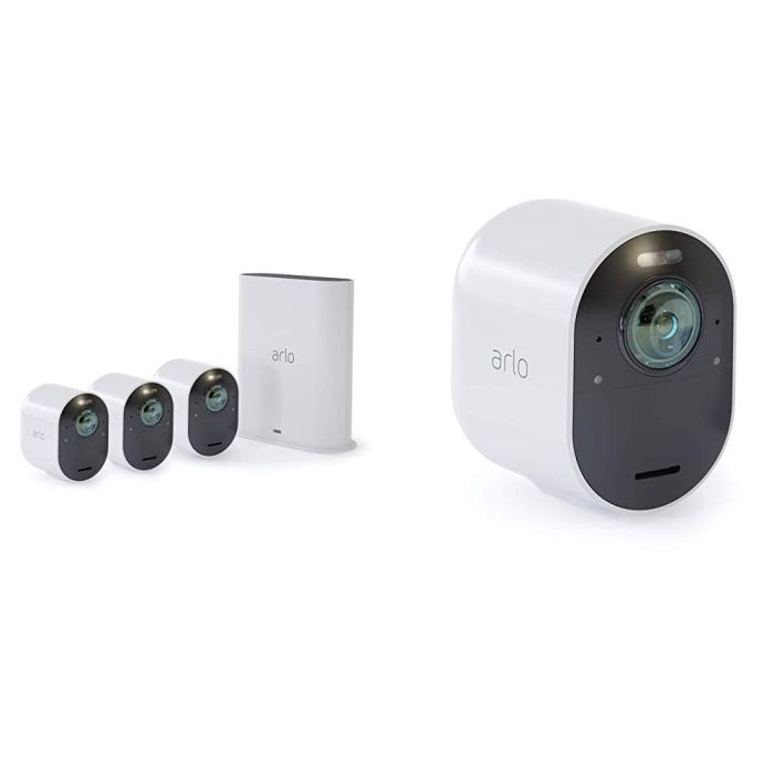 Arlo Ultra 4K UHD Wire-Free Security 4-Camera System (VMS5440)
