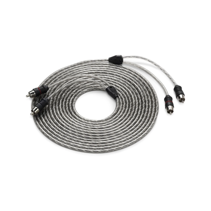 JL Audio JLM-XD-CLRAIC2-18 Clear 2 Channel Interconnect Cable - 18ft