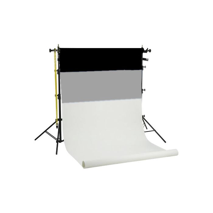 Linkstar Background System BSK-3P + 3 Paper Backgrounds