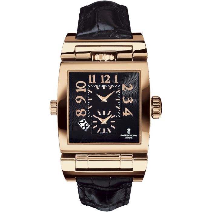 DeGrisogono Instrumento Doppio Tre N04 Men's Watch Doppio-Tre-N04 DeGrisogono Instrumento Doppio Tre N04 Men's Watch Doppio-Tre-N04