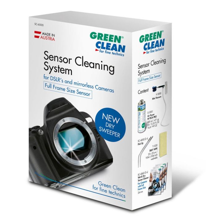 Green Clean Sensor Cleaning Kit For Full Frame Size Sensor (SC-6000)