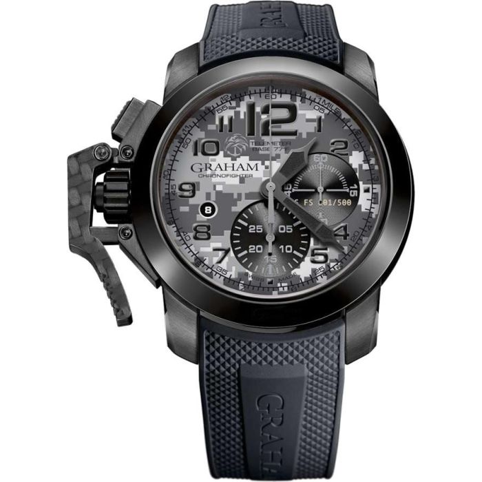 Graham Chronofighter Limited Edition Navy Seal Men's Watch 2CCAU.S03A.K92N