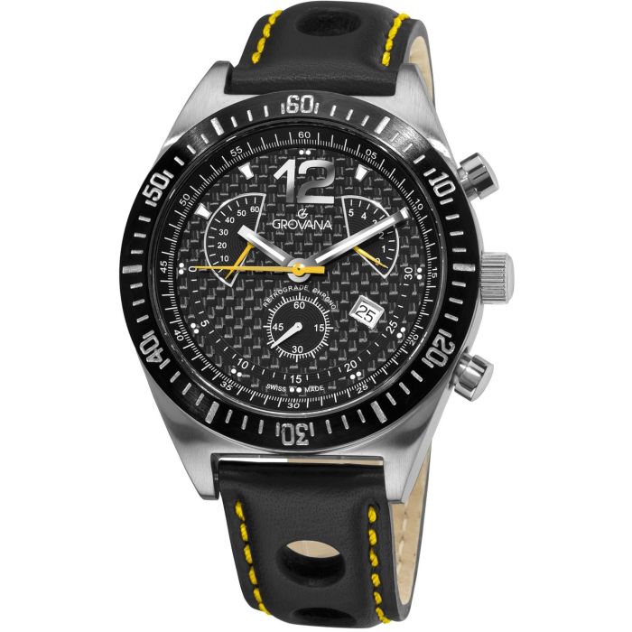 Grovana Retrograde Chronograph Men's Watch 1620.9578