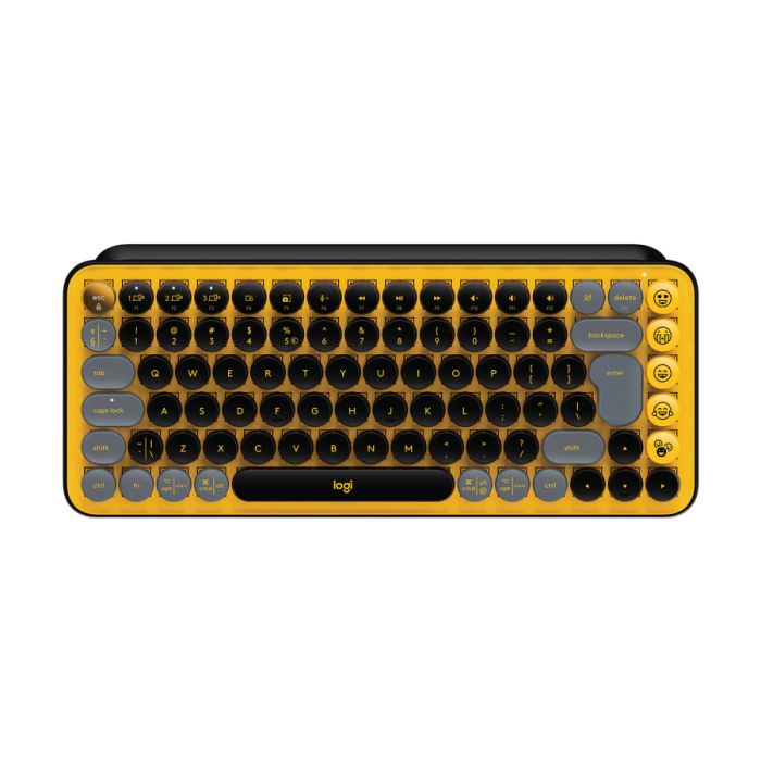 Logitech POP Keys Blast Wireless Mechanical Emoji Keyboard (920-010735)