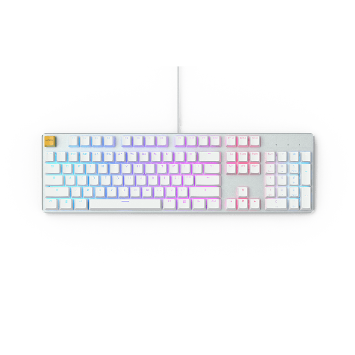 Glorious GMMK The White Ice Edition Full Size (GLO-GMMK-FS-BRN-W) Glorious GMMK The White Ice Edition Full Size (GLO-GMMK-FS-BRN-W)