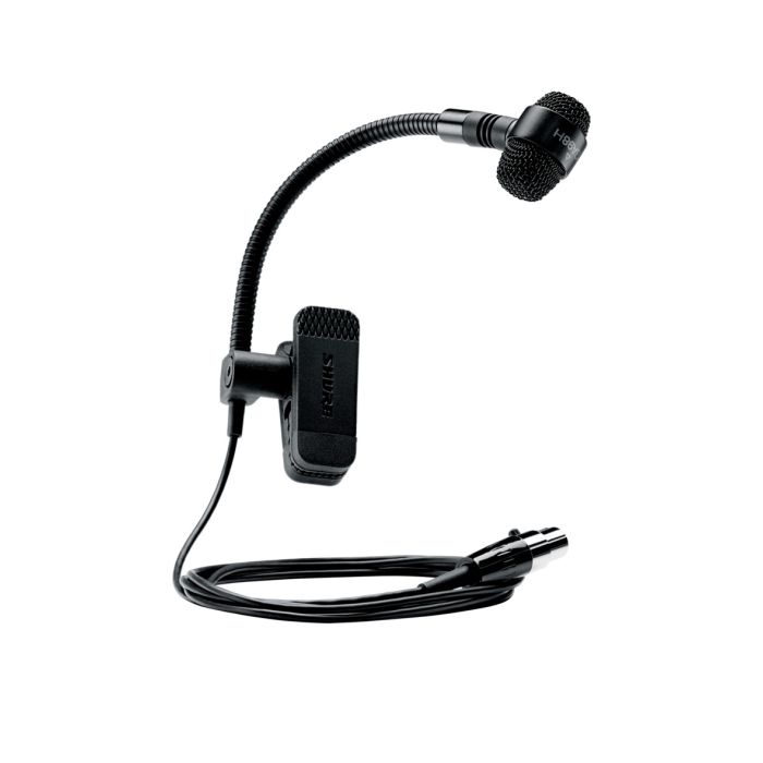 Shure PGA98H-XLR Cardioid Condenser Instrument Clip Microphone