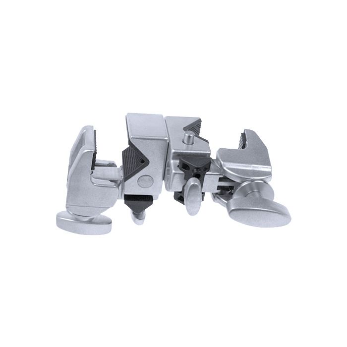 Kupo KCP-720 Double Convi Clamp - Silver