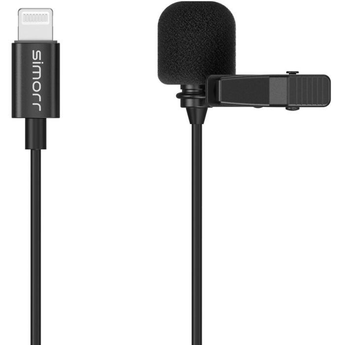 SmallRig simorr Wave L3 Lightning Lavalier Microphone (Black) 3453
