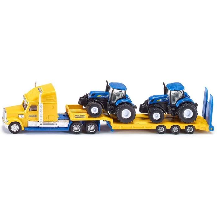 Siku Truck with New Holland tractors (1805)