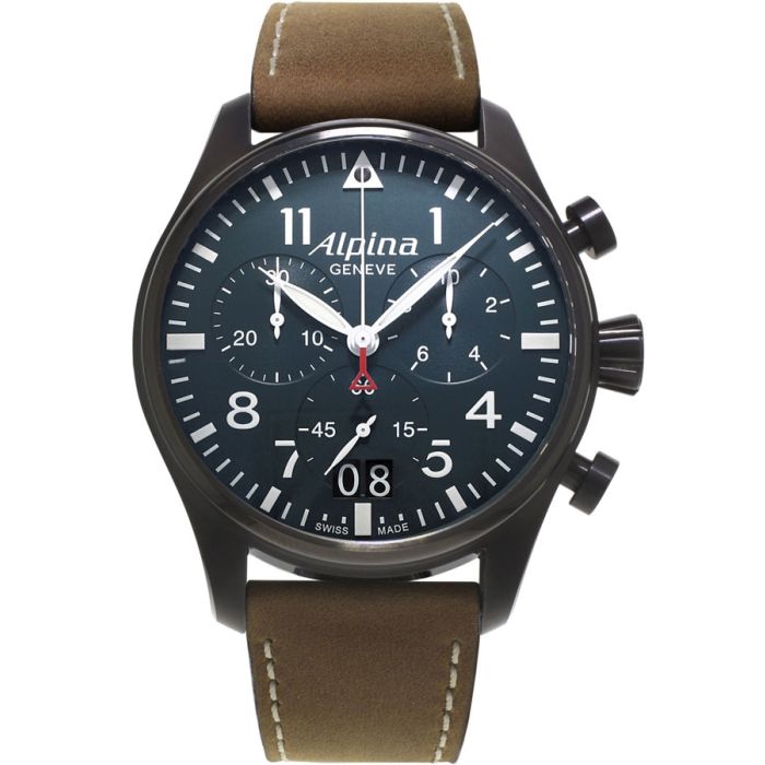 Alpina Startimer Pilot Big Date Men's Watch AL-372N4FBS6