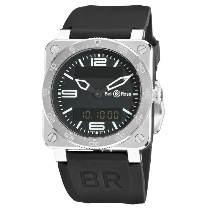 Bell & Ross Aviation Men's Watch BR03-TYPESTEEL Bell & Ross Aviation Men's Watch BR03-TYPESTEEL