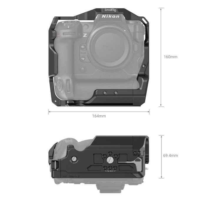 SmallRig Camera Cage for Nikon Z 9 3195 SmallRig Camera Cage for Nikon Z 9 3195