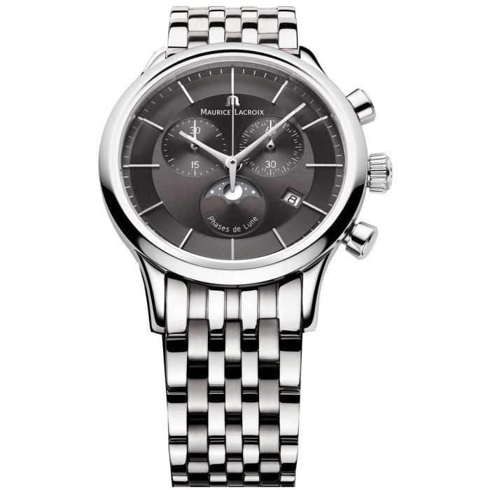 Maurice Lacroix Les Classiques Phase de Lune Chronograph Men's Watch LC1148-SS002-331