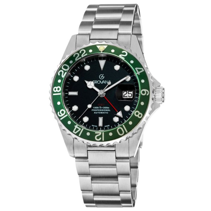 Grovana GMT Diver Men's Watch 1572.2134