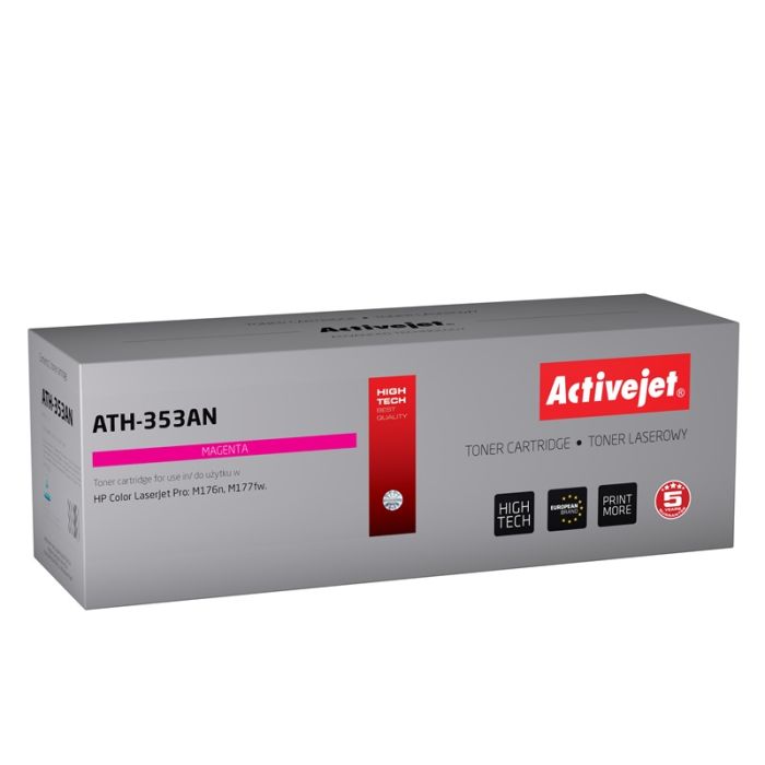 Activejet ATH-353AN toner for HP printer HP CF353A replacement Supreme 1100 pages magenta