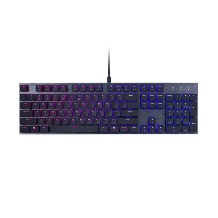 Cooler Master SK650 Cherry MX Red Low Profile Switches US (SK-650-GKLR1-US) Cooler Master SK650 Cherry MX Red Low Profile Switches US (SK-650-GKLR1-US)