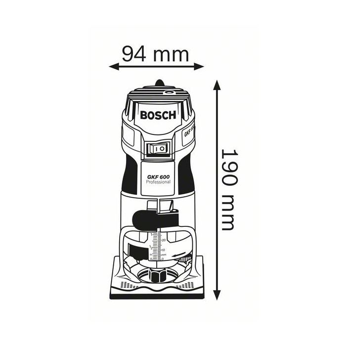 Bosch GKF 600 L-Boxx (060160A102)