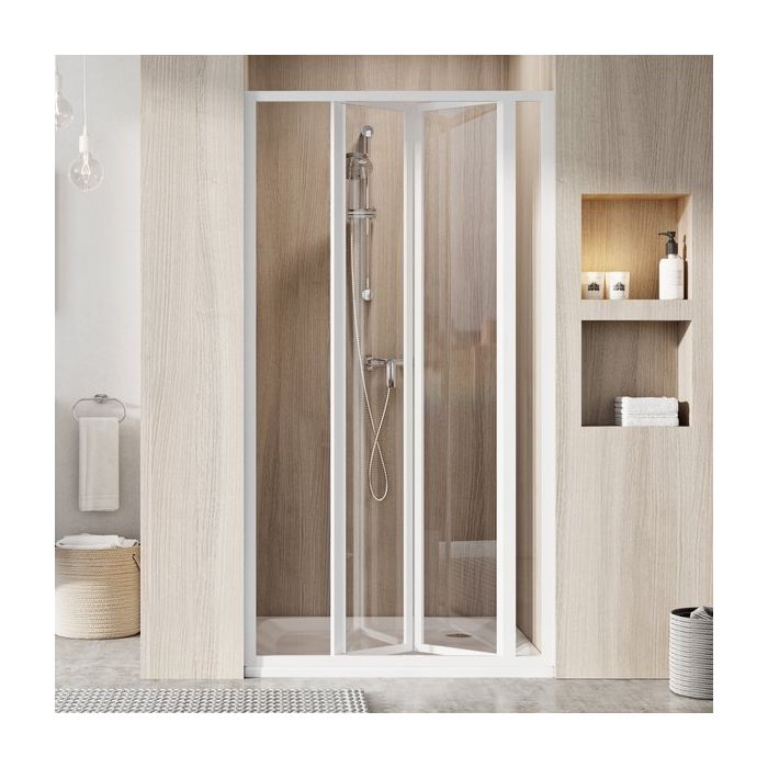 Ravak Shower Door SDZ3-80 195 White + Polystyrene Pearl (02V401O211) Ravak Shower Door SDZ3-80 195 White + Polystyrene Pearl (02V401O211)