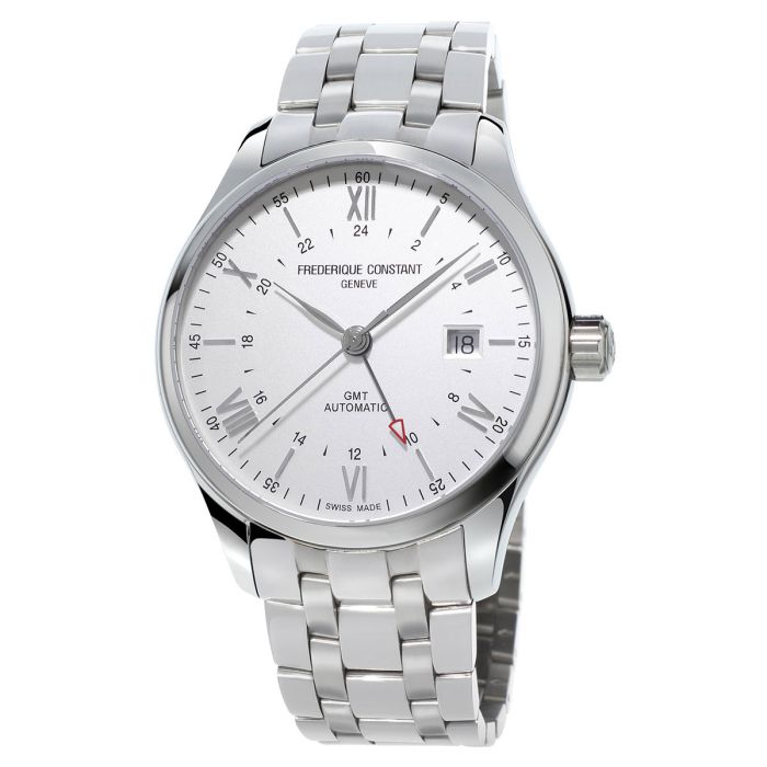 Frederique Constant Classics Index GMT Men's Watch FC-350S5B6B Frederique Constant Classics Index GMT Men's Watch FC-350S5B6B