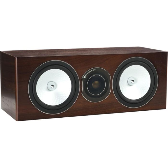 Monitor Audio Silver Centre Walnut Real Wood Veneer