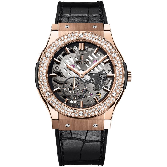 Hublot Classic Fusion Ultra-Thin Skeleton 45mm Men's Watch 515.OX.0180.LR.1104