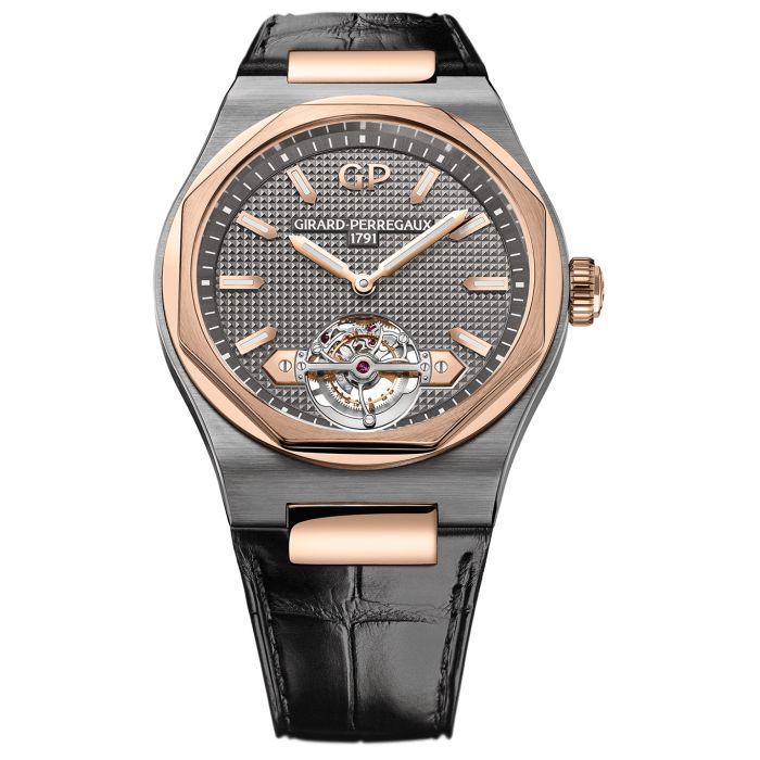 Girard-Perregaux Laureato Tourbillon Automatic 45mm Men's Watch 99105-26-231-BB6A