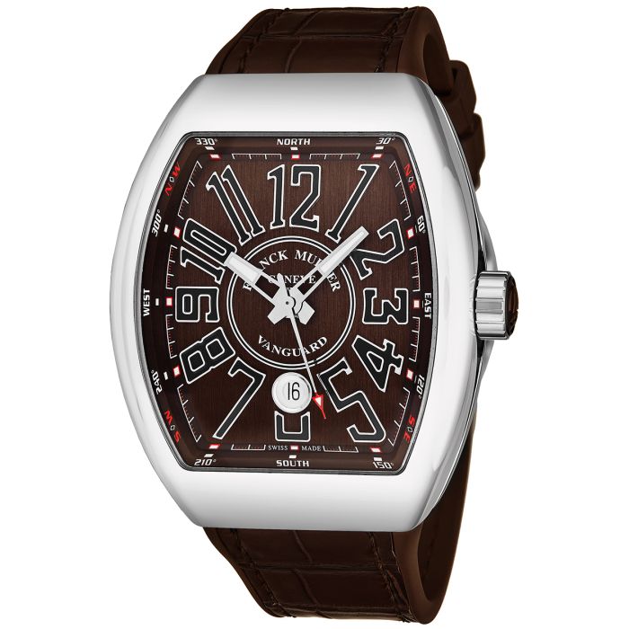 Franck Muller Vanguard Automatic Men's Watch 45SCSTLBRNSHNY