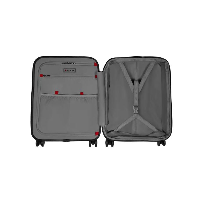 Wenger Syntry Carry On Case with Laptop Compartment black gray (610163) Wenger Syntry Carry On Case with Laptop Compartment black gray (610163)