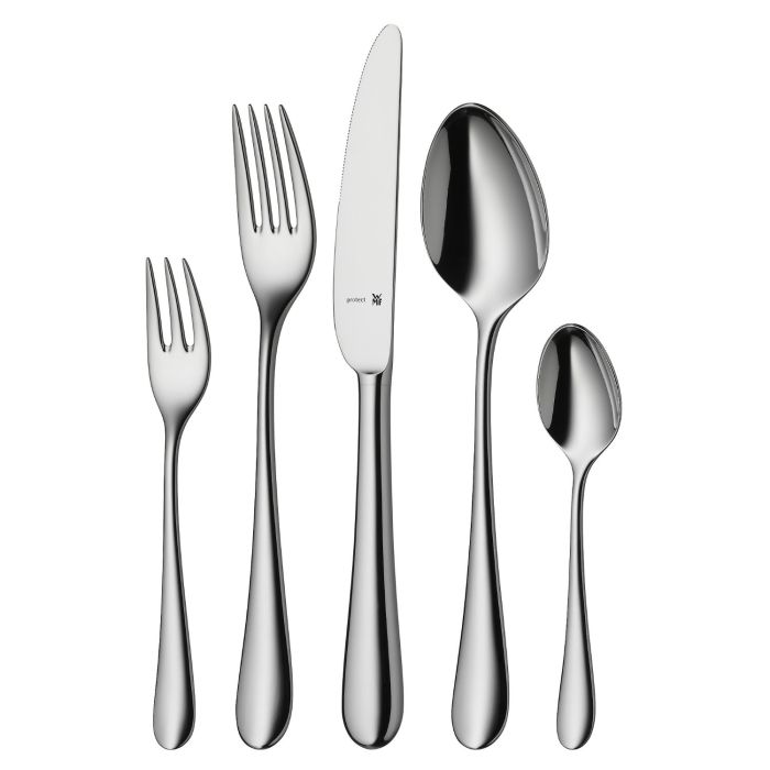 WMF Merit 30-Piece Cutlery Set Basic Cromargan Protect Stainless Steel (1140916340)