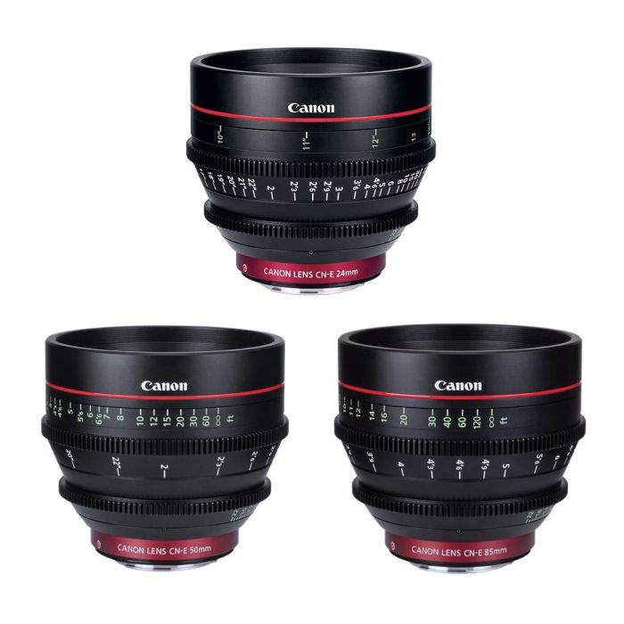 Canon CL Bundle Kit (CN-E24 +E50 +E85 mm)