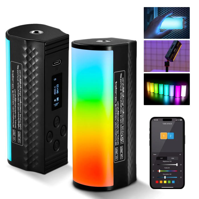 Neewer TL98C 4 Watt Magnetic RGB TubeLight 108cm