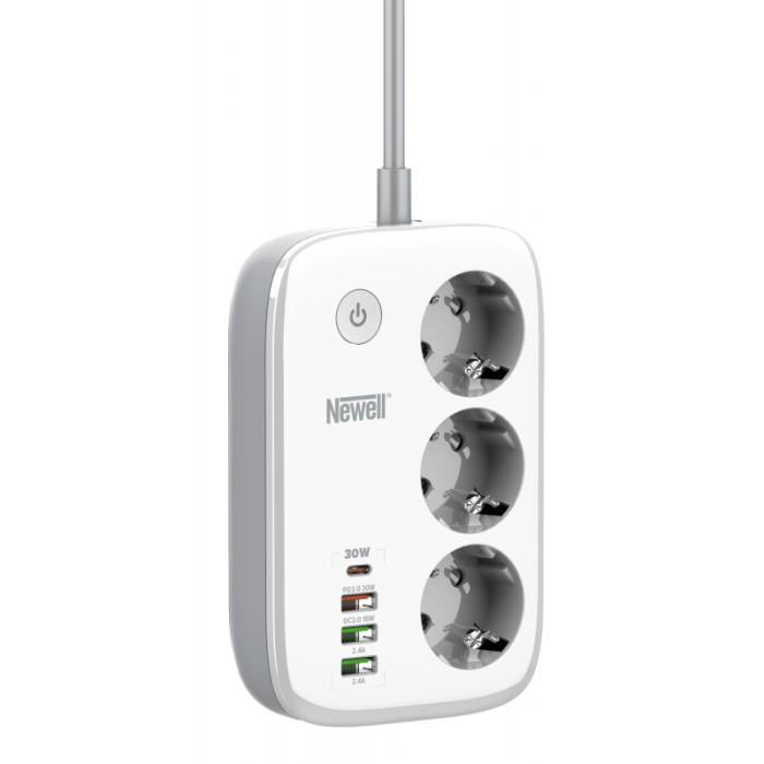 Newell Power Office Power Strip WiFi PD 30W