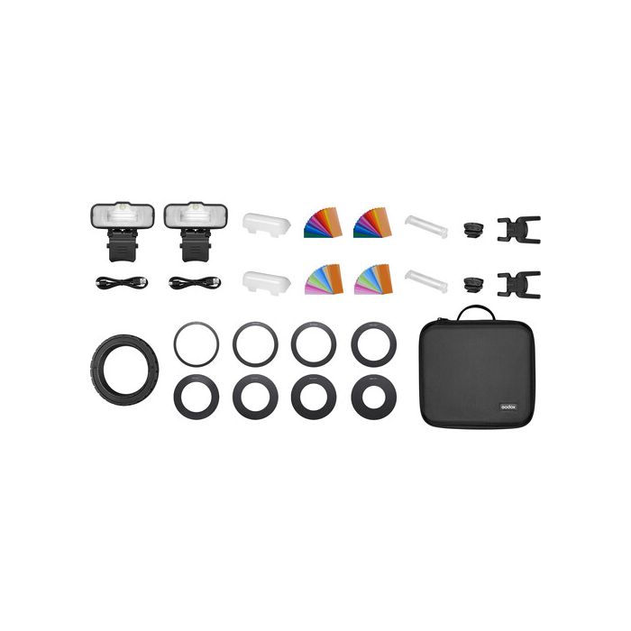 Godox 2x MF-12 Macro Flash Kit K2 Godox 2x MF-12 Macro Flash Kit K2
