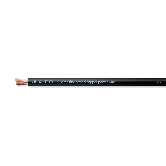 JL Audio JLM-XD-BPW60A-100 60 Amp Premium Power Cable - Black JL Audio JLM-XD-BPW60A-100 60 Amp Premium Power Cable - Black