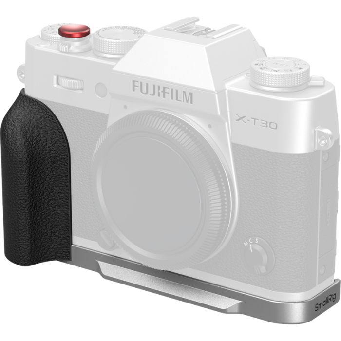 SmallRig 5664 L-Shaped Mount Plate with Silicone Handle for FUJIFILM X-T30 / T30 II / T30 III Silver SmallRig 5664 L-Shaped Mount Plate with Silicone Handle for FUJIFILM X-T30 / T30 II / T30 III Silver