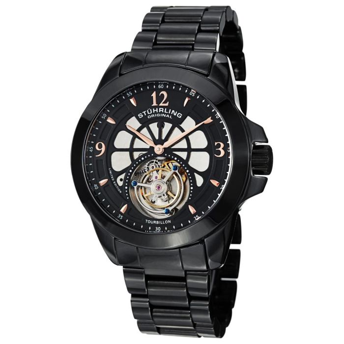 Stuhrling Tourbillon Specter  Men's Watch 475.33OB41