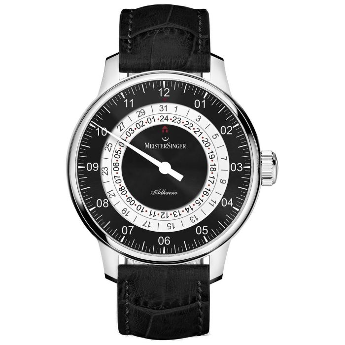 MeisterSinger Adhaesio Second Time Zone Men's Watch AD902