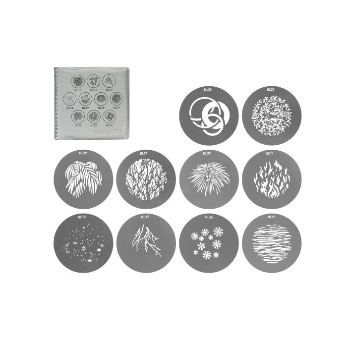 Nanlite Forza 60/60B Gobo Set 2 for PJ-FMM-19/36 (AS-GB-FMM-SET2)