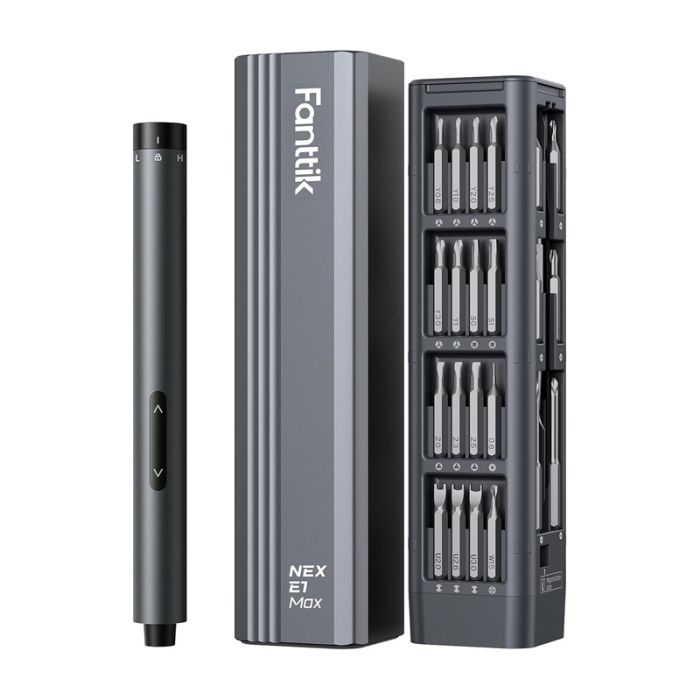 Fanttik E1 Max 3.7V electric screwdriver set (gray) Fanttik E1 Max 3.7V electric screwdriver set (gray)