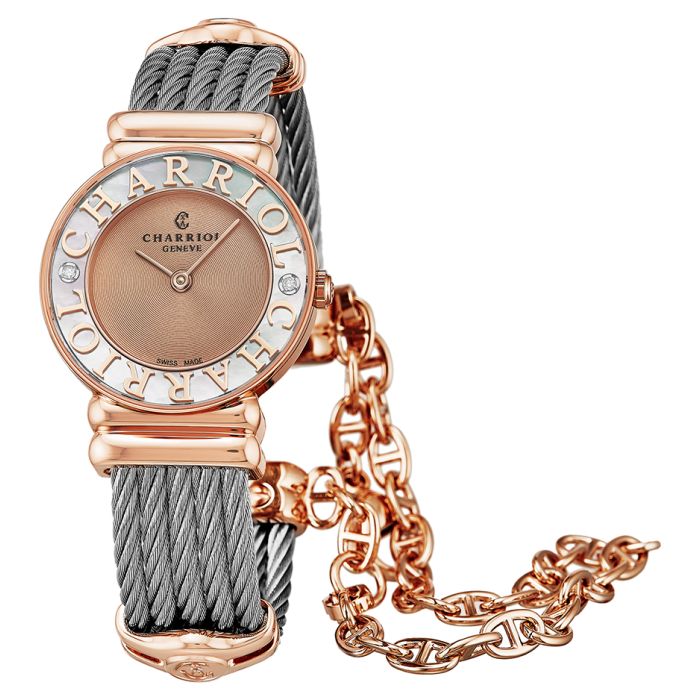 Charriol St Tropez Classic Ladies Watch 028PCD1540564 Charriol St Tropez Classic Ladies Watch 028PCD1540564