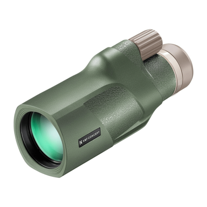 K&F Concept BaK-4 12×50 Spotting Scope Green