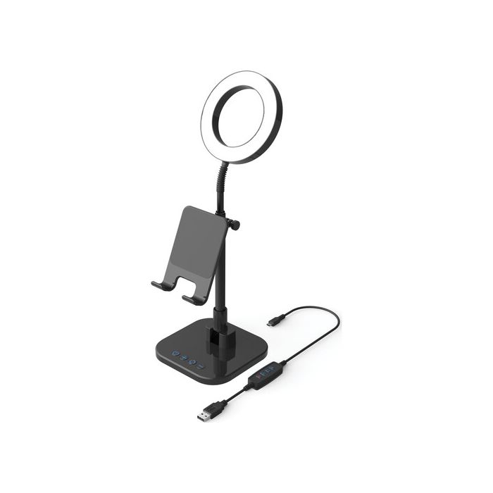 Digipower Success Video Calling, Teaching, Learning Smartphone Stand With Personal 6" Ring Light (DP-WSH-PH6)