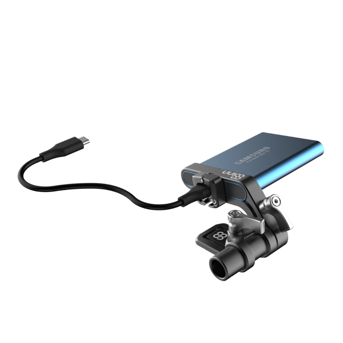 8Sinn SSD Holder for Samsung T5 on Cold Shoe Mount (8-SSDH ST5 CS)