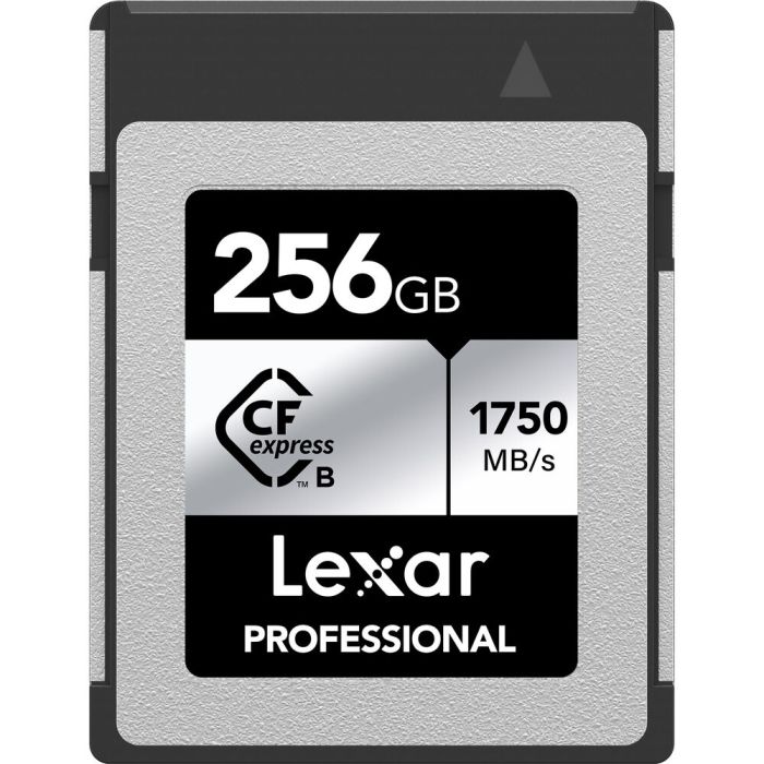 Lexar Professional CFexpress Type B Card Silver Series 256GB R1750/W1300 (LCXEXSL256G-RNENG) Lexar Professional CFexpress Type B Card Silver Series 256GB R1750/W1300 (LCXEXSL256G-RNENG)